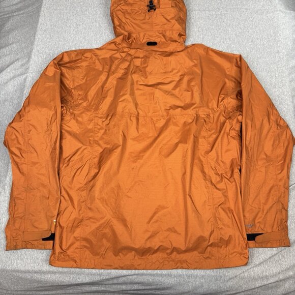 Mountain Hardwear Jacket Men L Orange Conduit Silk Rain Waterproof Shell Read* - Picture 4 of 16